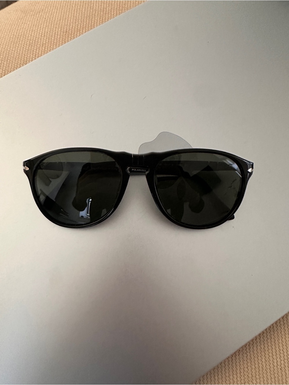 Persol Black Polarized Sunglasses 95/58 6649-S
